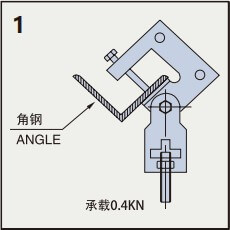 萬(wàn)向吊架安裝示意